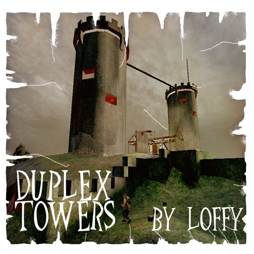 Local map thumbnail for duplex towers